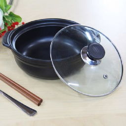 耐高温陶瓷砂锅 干烧不裂，煲出健康好滋味
